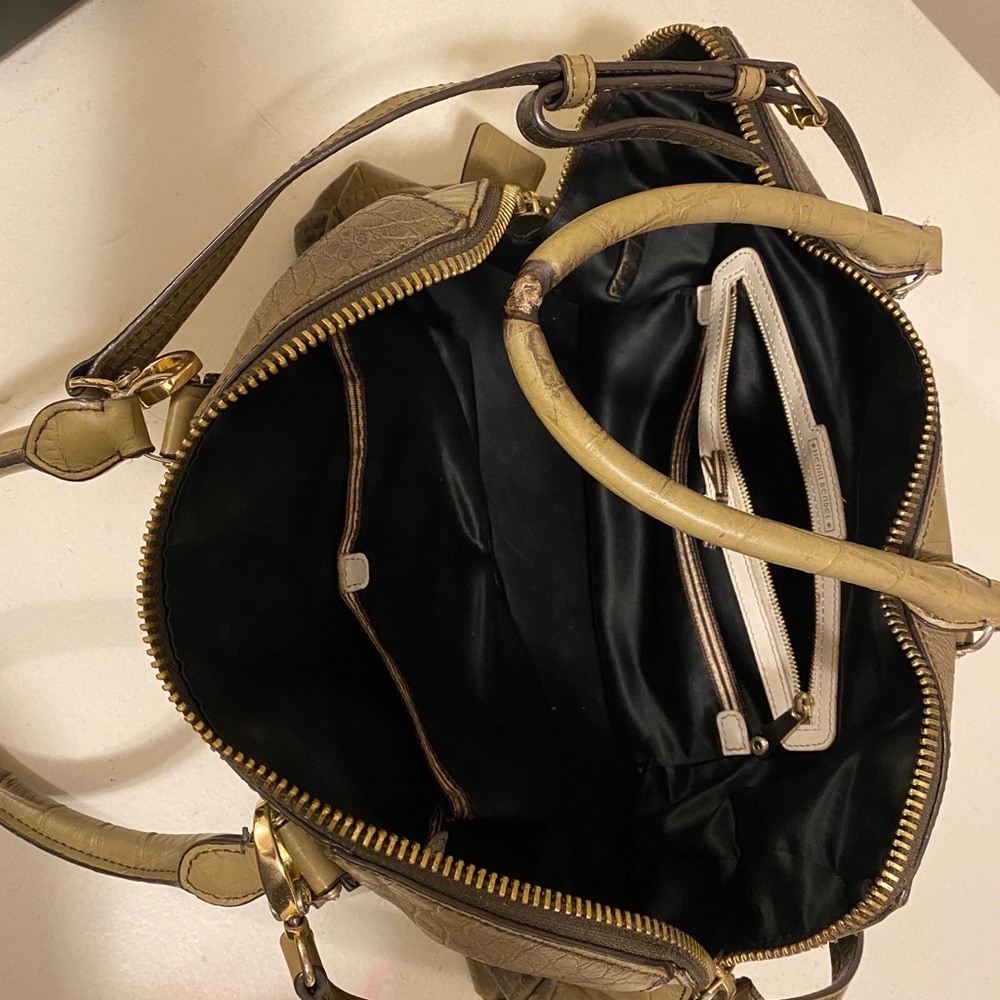 Henri Bendel Crocodile leather bag